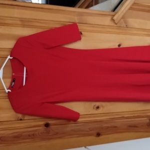 Foggy size S red dress